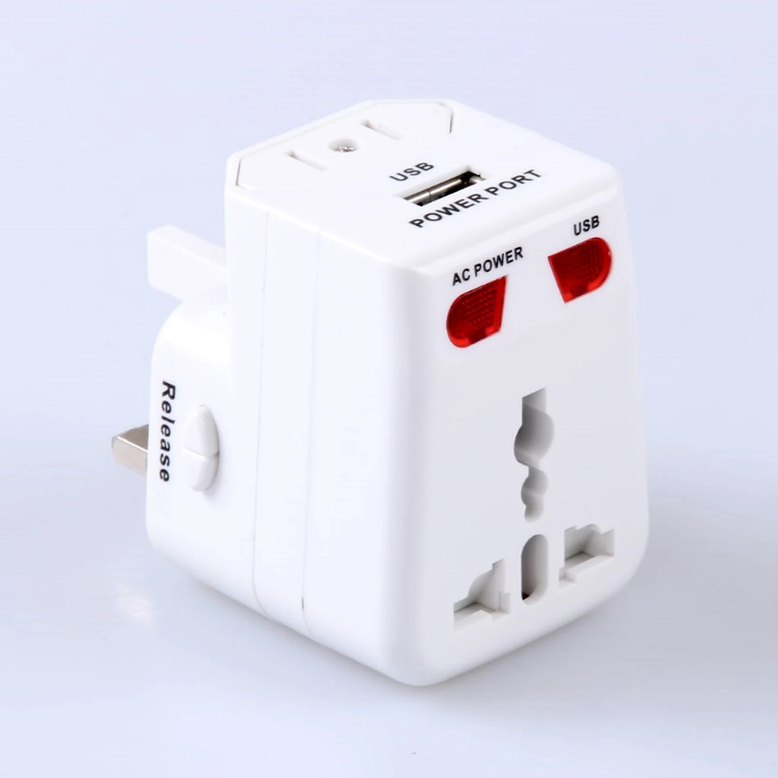 محول سفر عالمي بمنفذ USB واحد – إصدار 998L