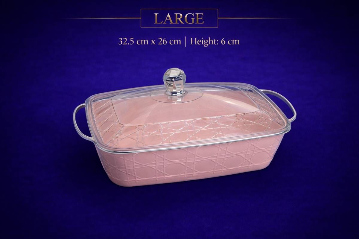 طبق فواكه كبير أنيق للتقديم