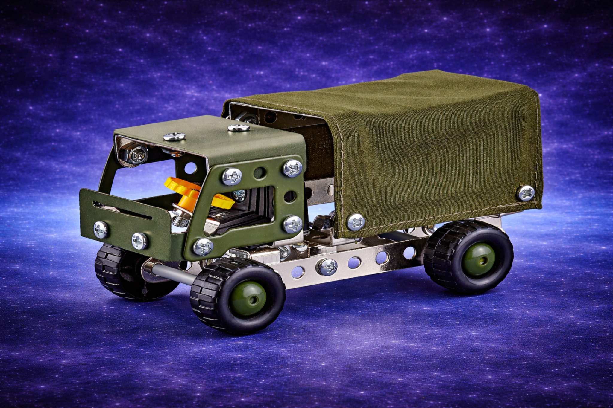 شاحنة عسكرية معدنية للتركيب