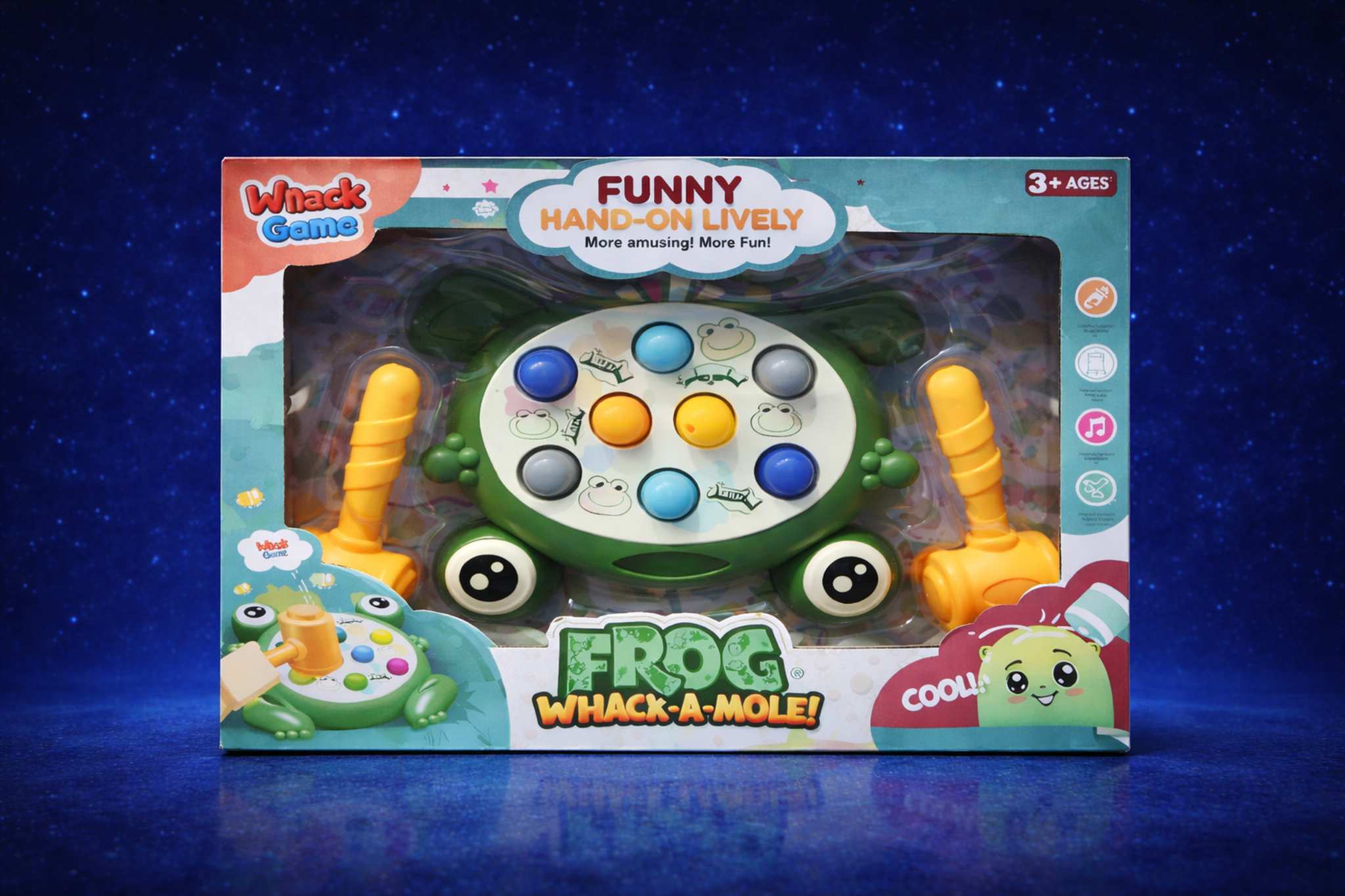 لعبة الضفدع اضرب الخلد