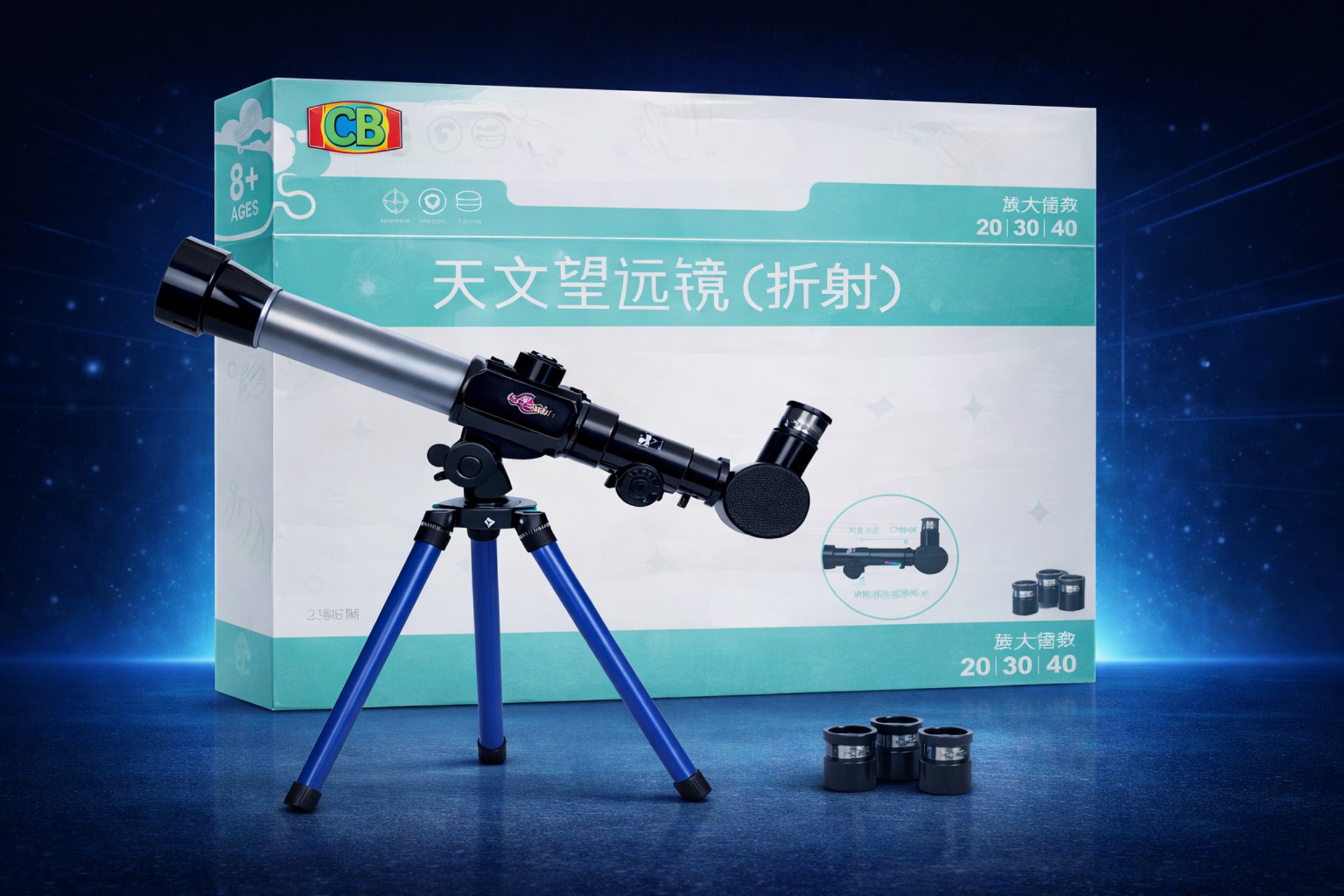 تلسكوب فلكي للأطفال