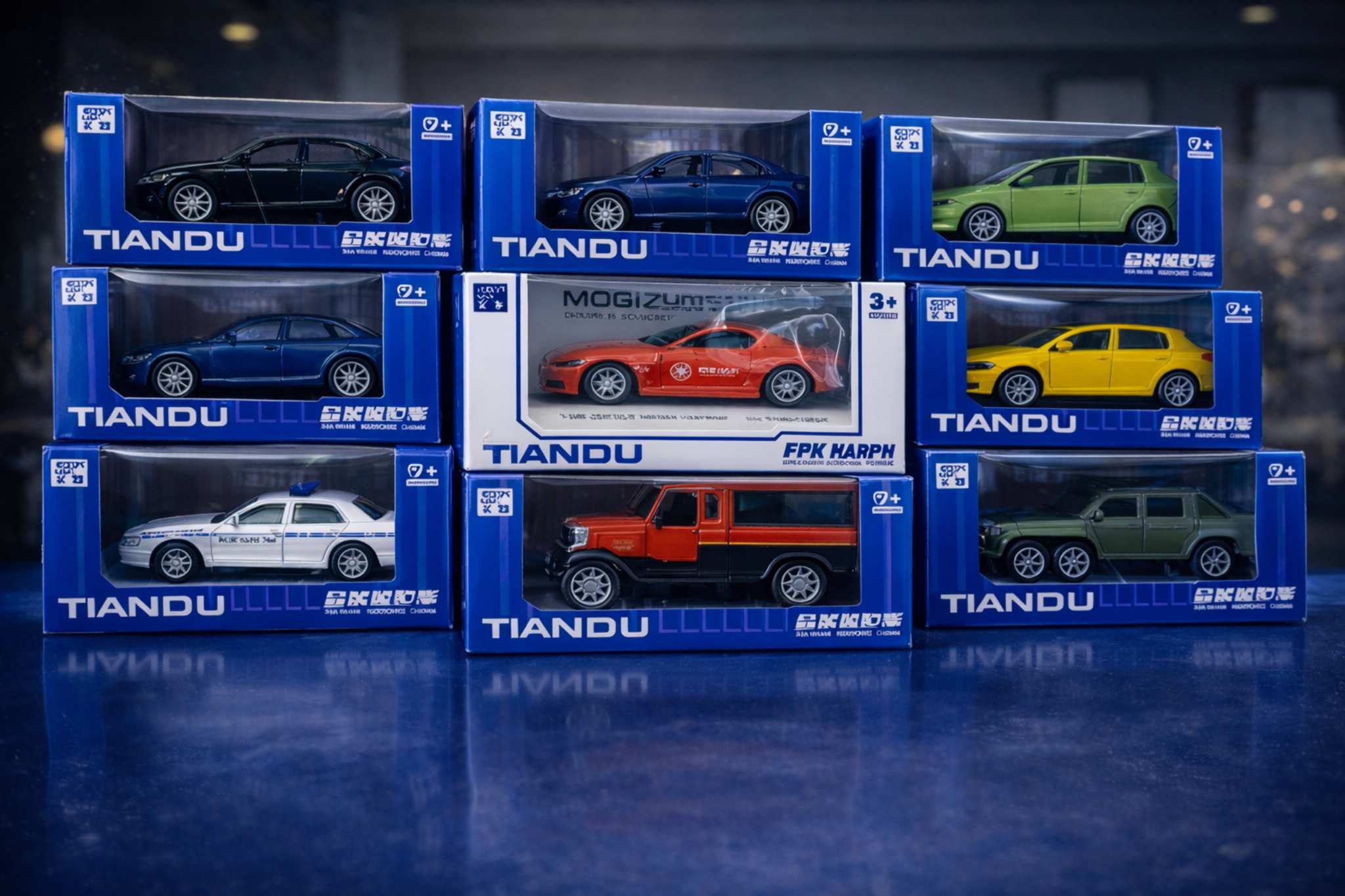 سيارة ألعاب بإضاءة وصوت