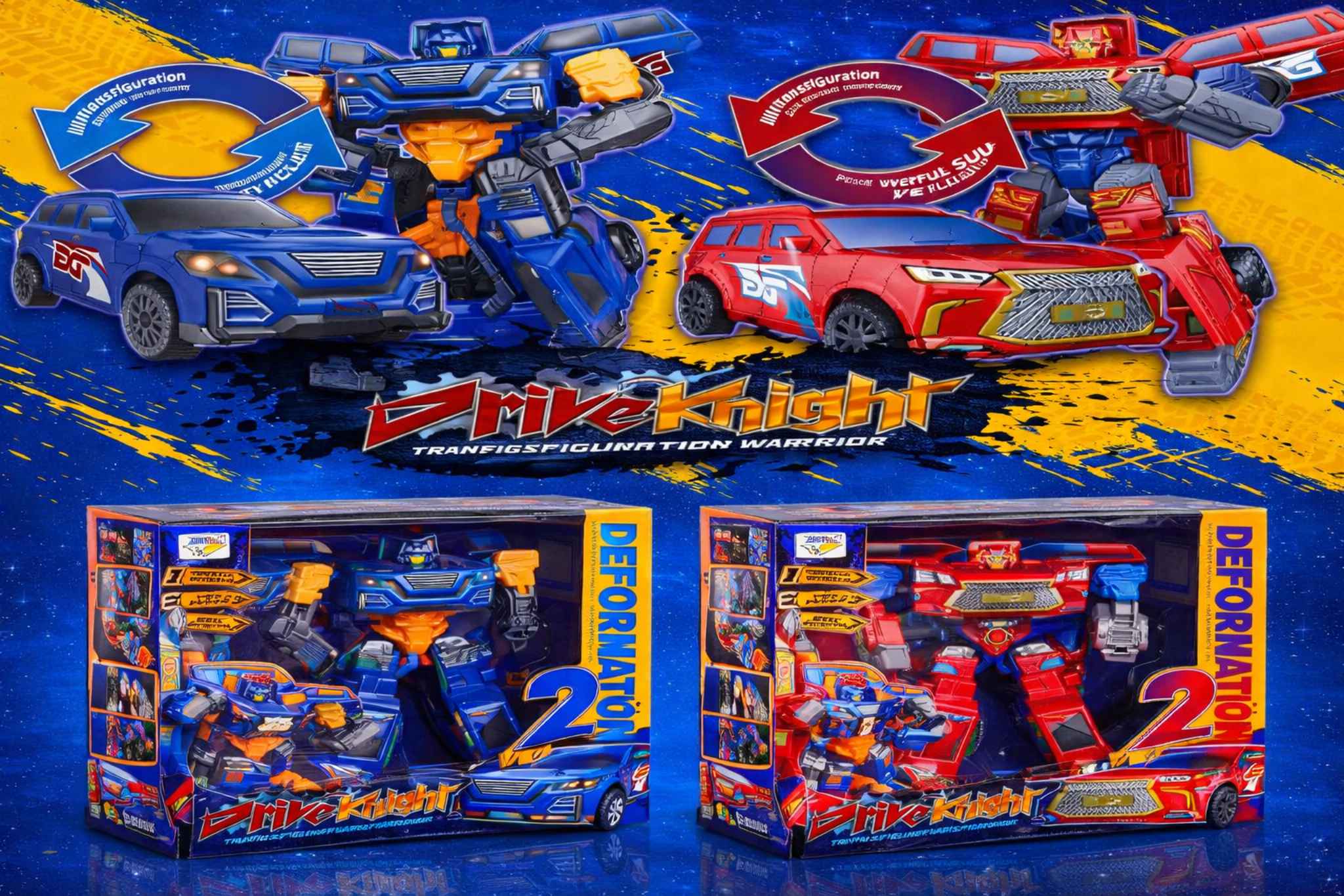 روبوت سيارة SUV متحولة