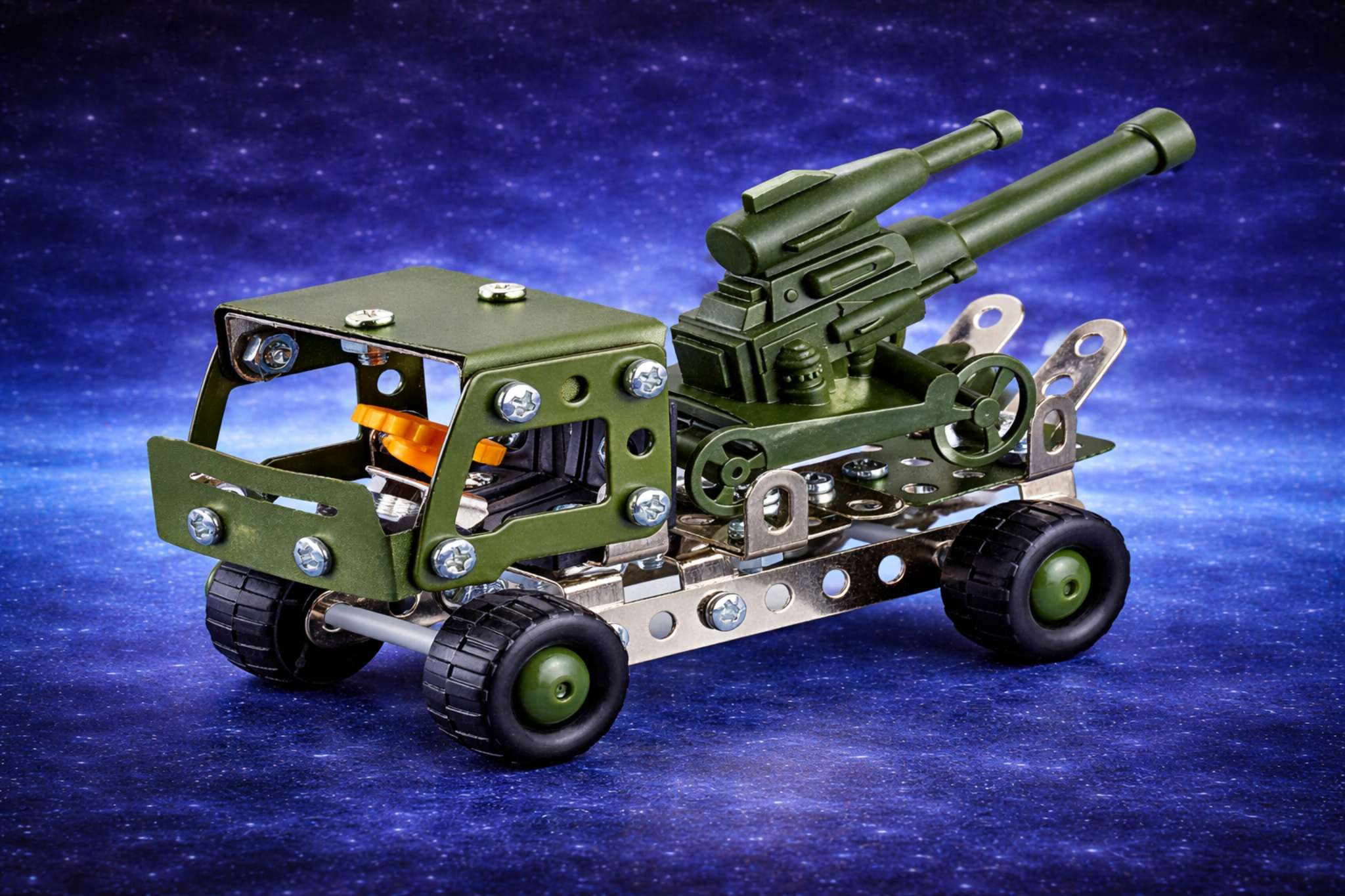 شاحنة مدفع عسكرية معدنية للتركيب