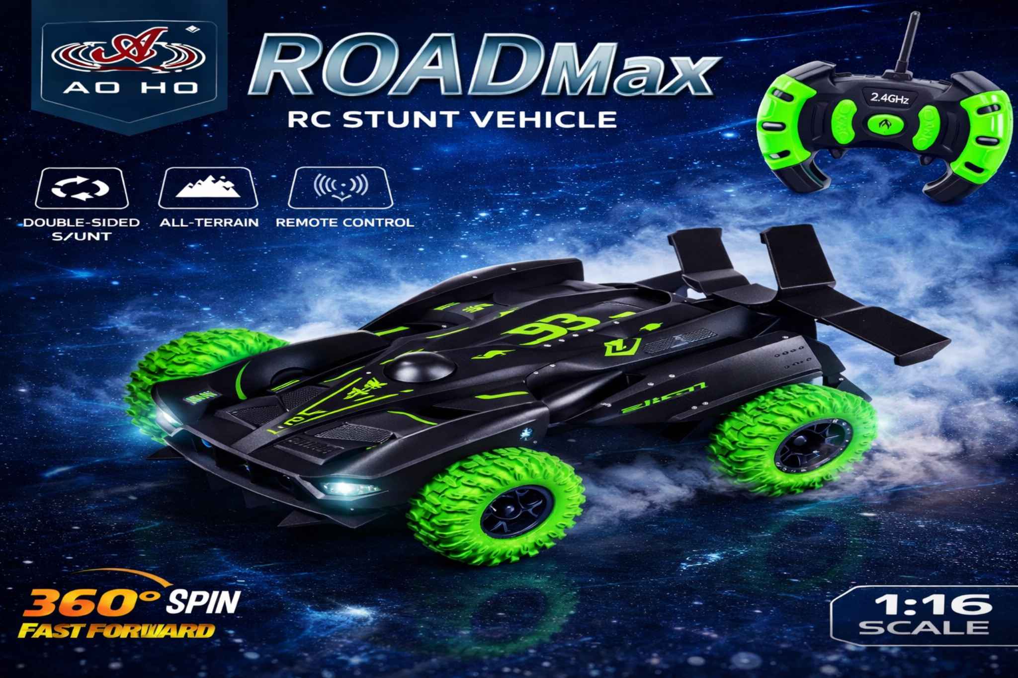 سيارة سباق عالية السرعة بالتحكم عن بعد