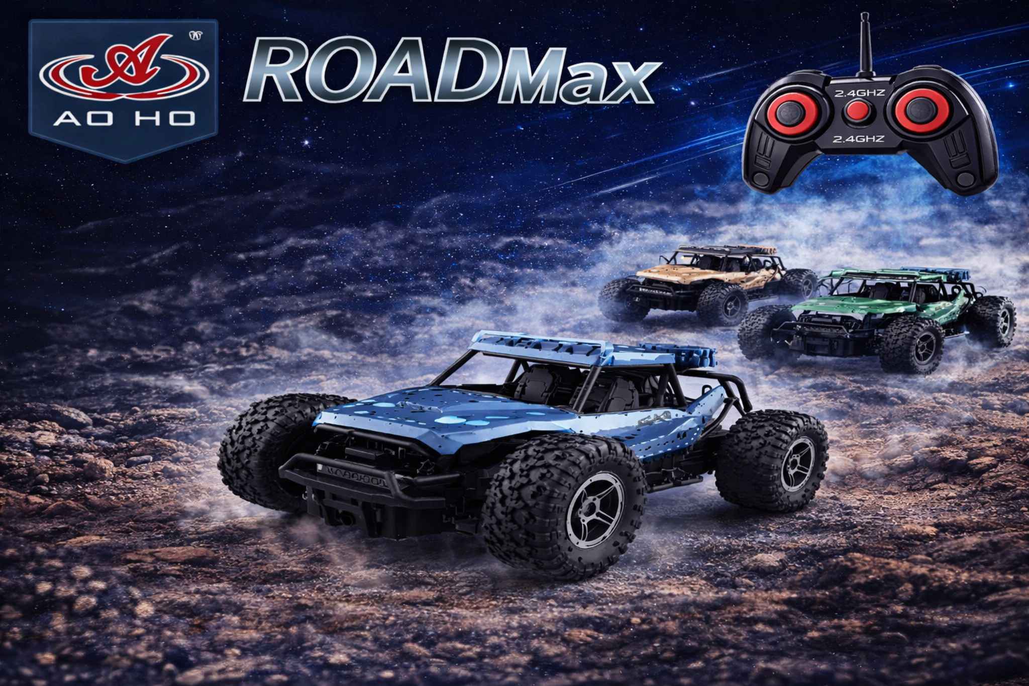 سيارة باغي للطرق الوعرة بالتحكم عن بعد مع حركة درفت