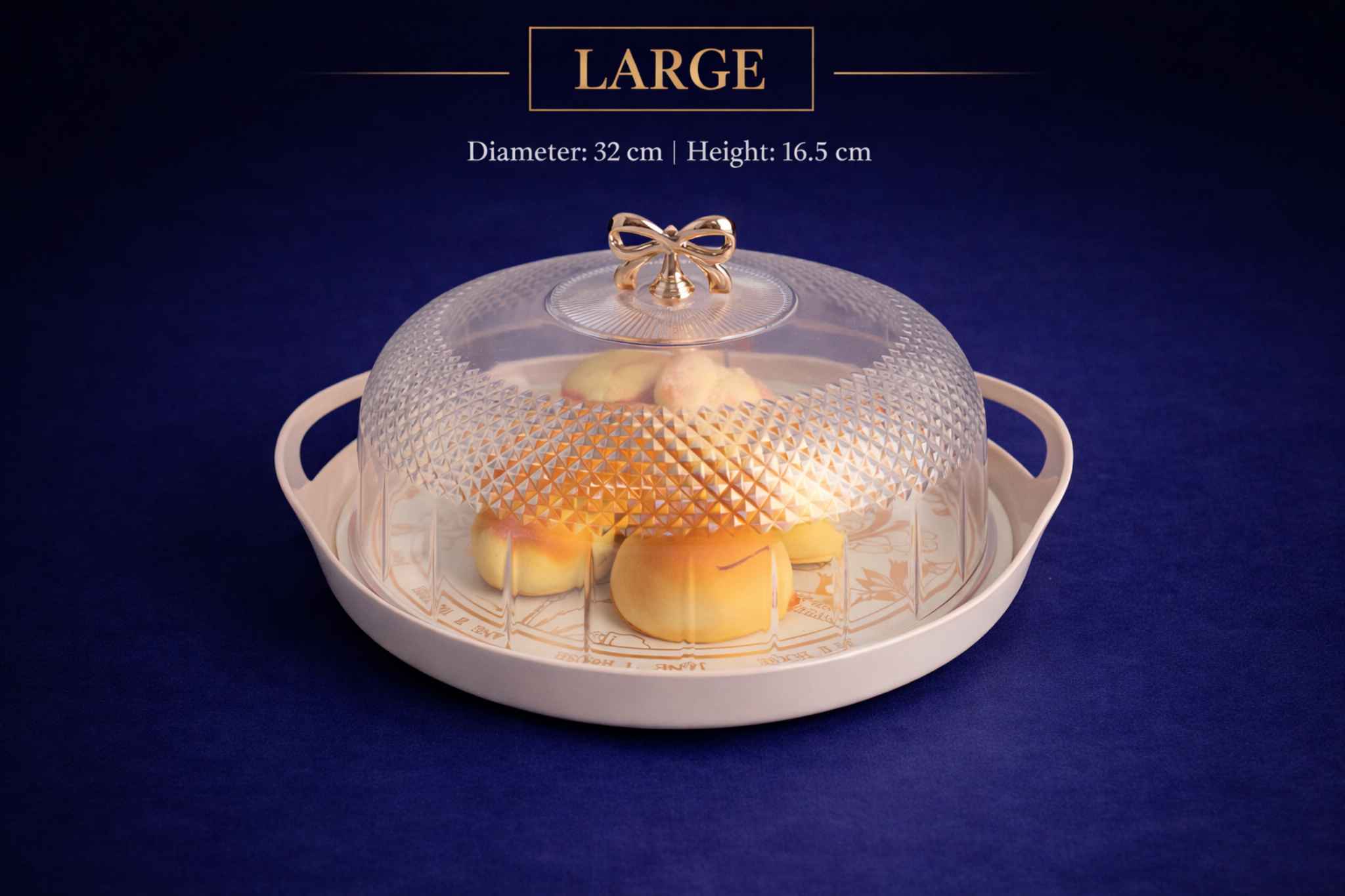 طبق فواكه كبير للمناسبات