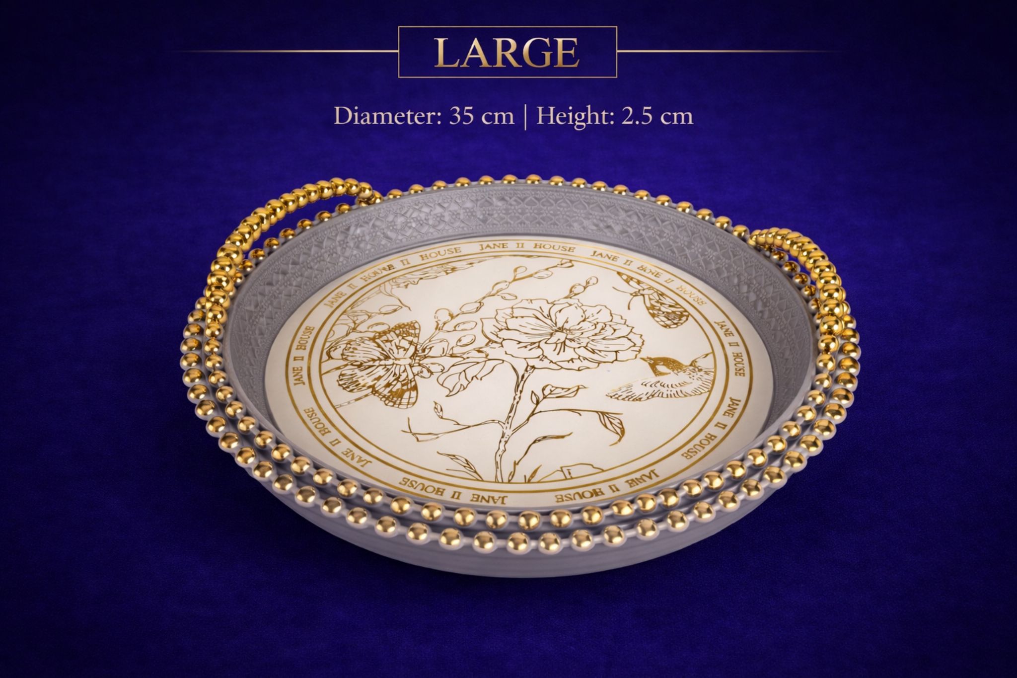 طبق فواكه كبير للمناسبات