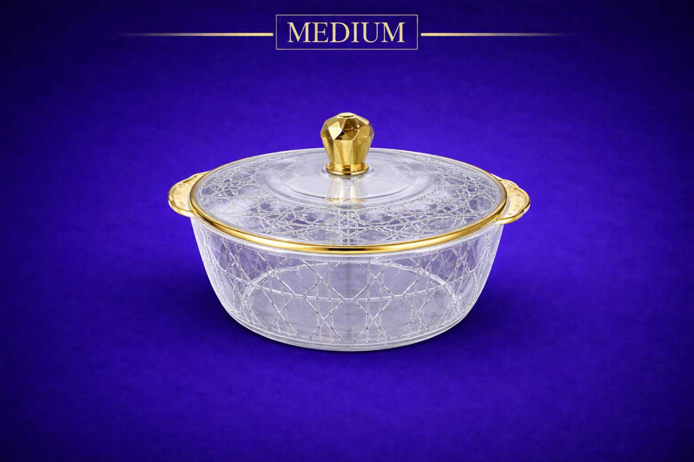 طبق تقديم مقسم للضيافة