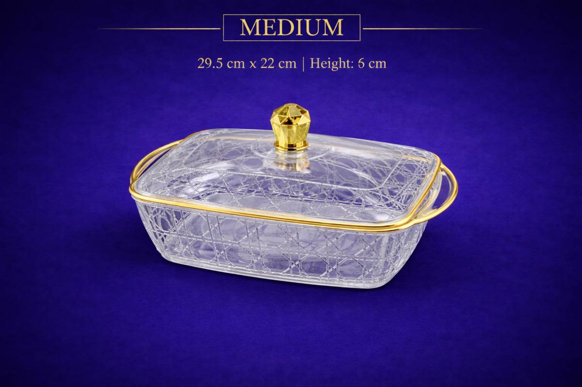 طبق فواكه متوسط بتصميم عصري