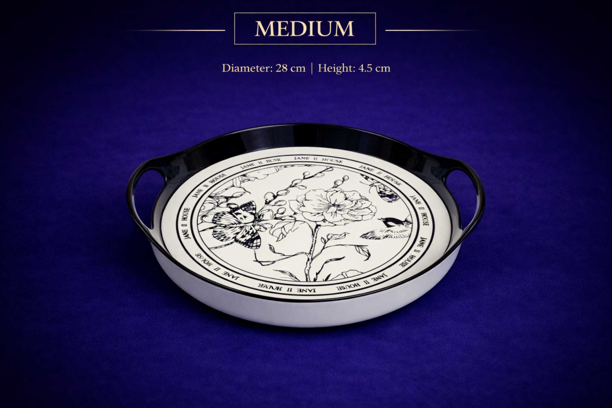 طبق تقديم للضيافة العائلية (متوسط)