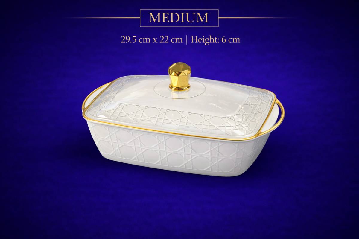 طبق تقديم للسناكات بتصميم عصري