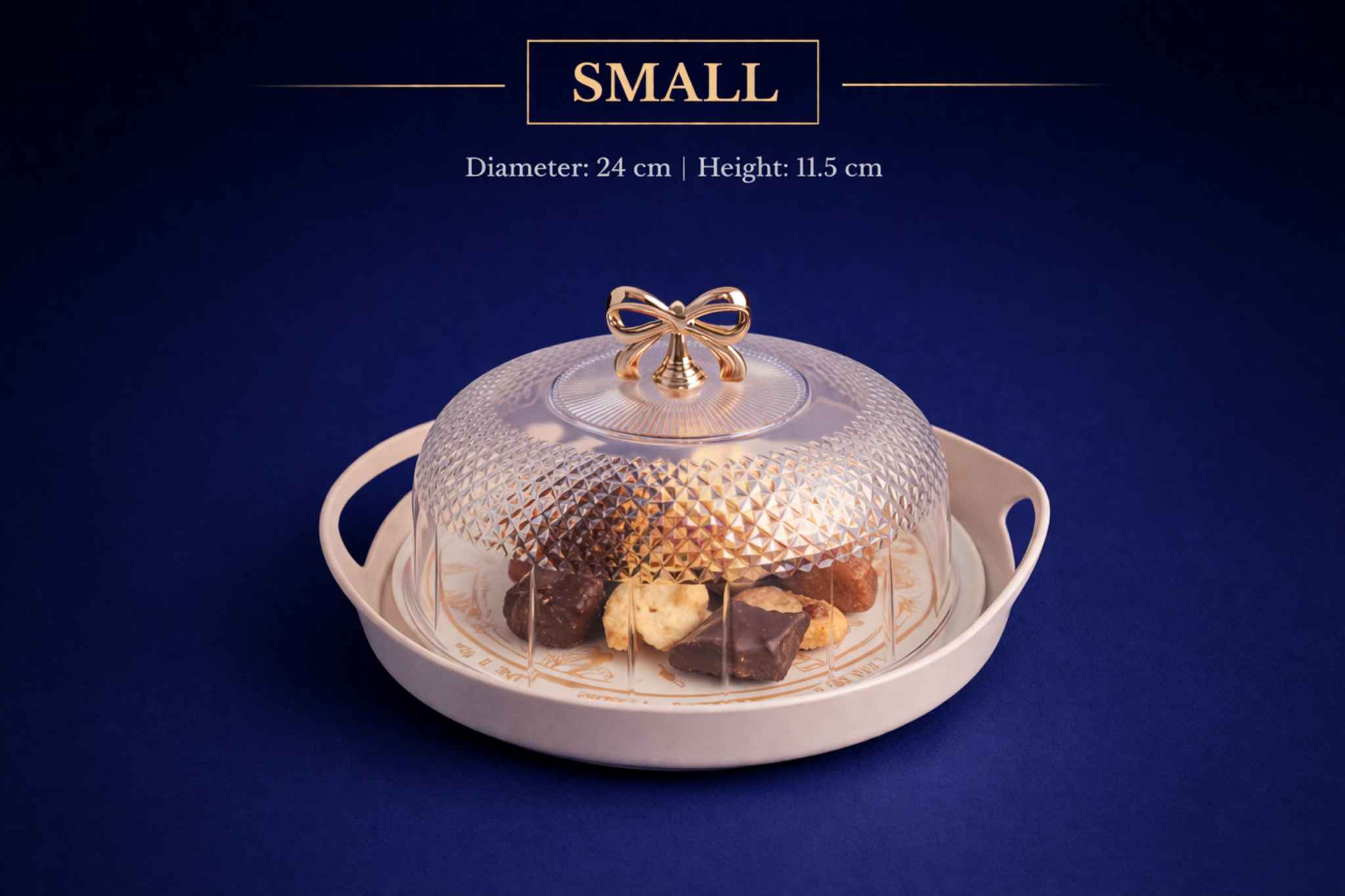 طبق تقديم عصري للسناكات (صغير)