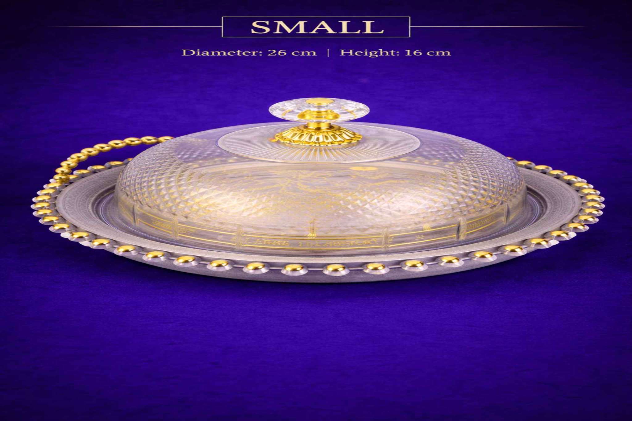 طبق تقديم عصري للسناكات صغير