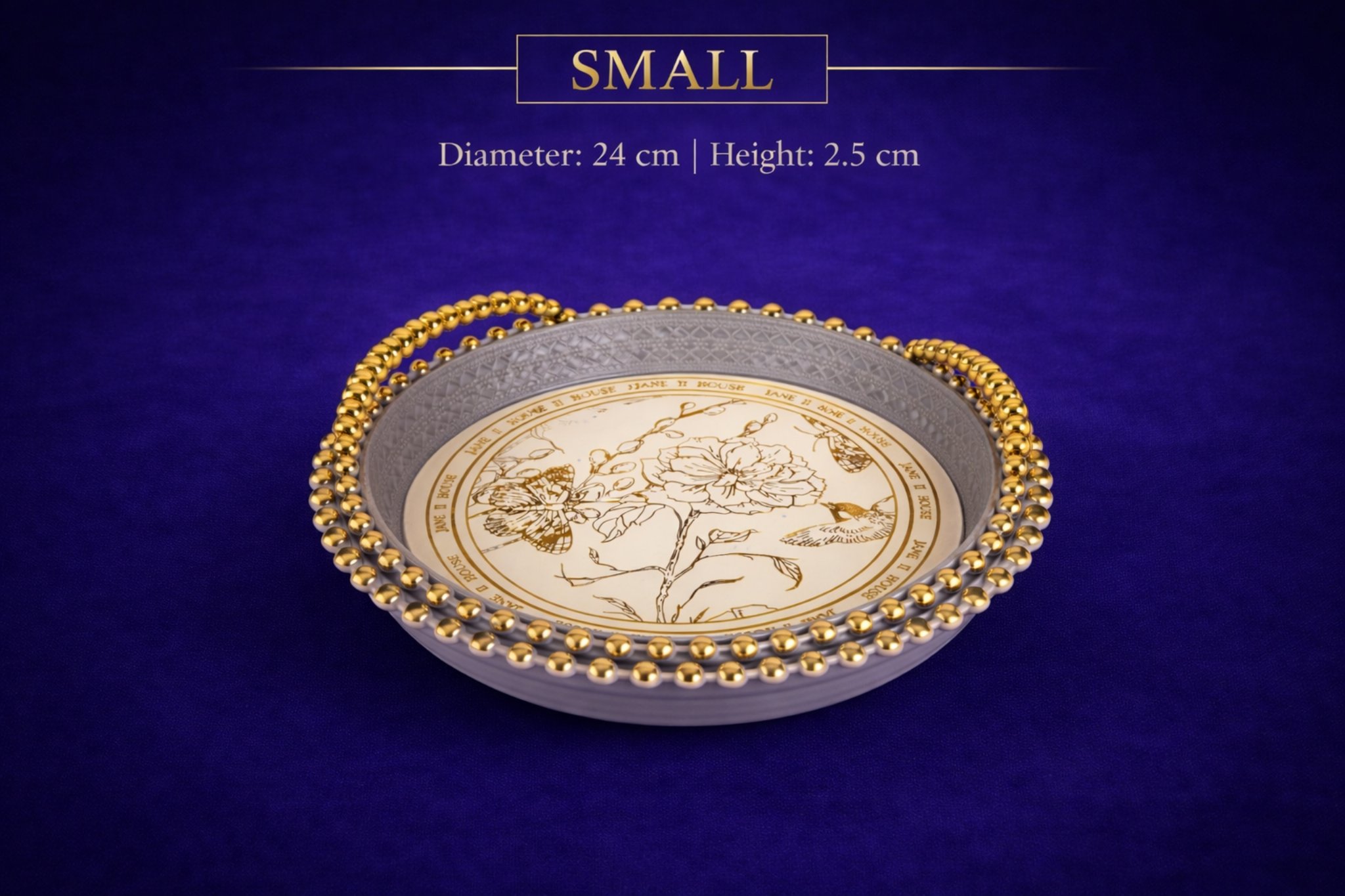 طبق تقديم عصري للسناكات صغير