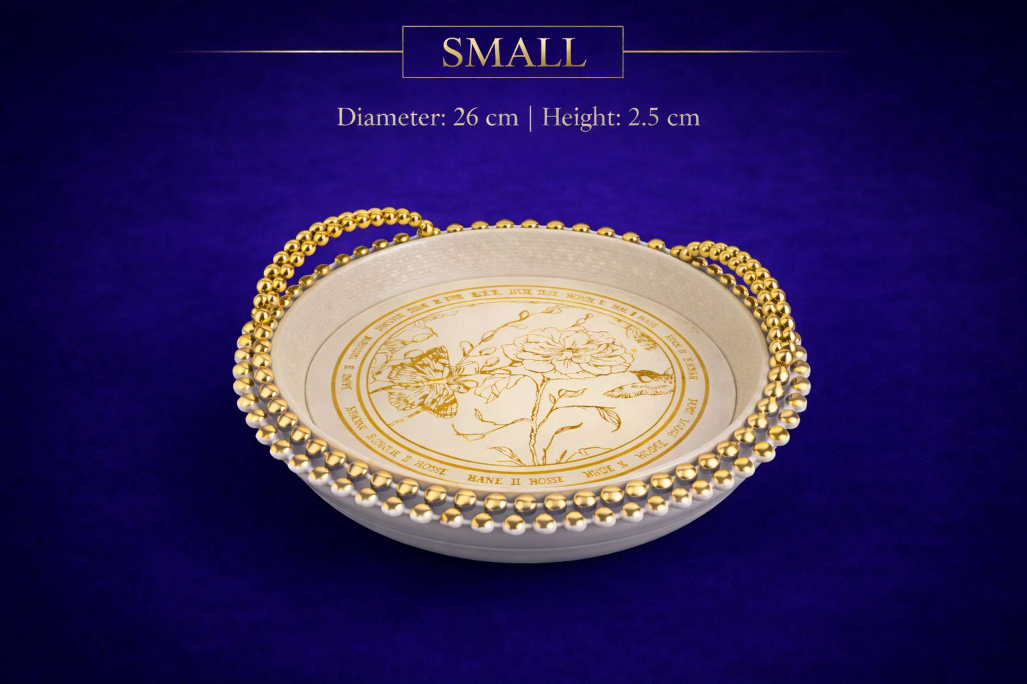 طبق تقديم عصري للسناكات صغير