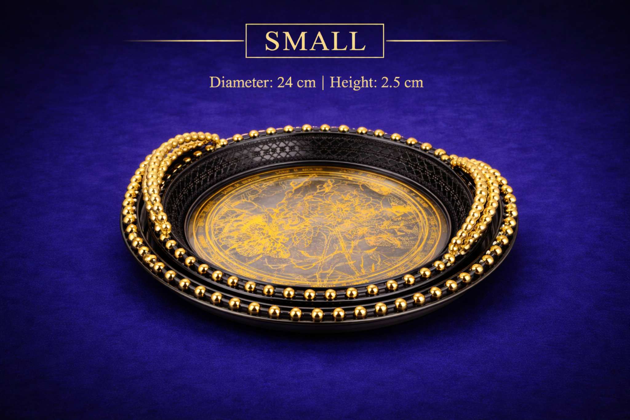 طبق تقديم عصري للسناكات صغير