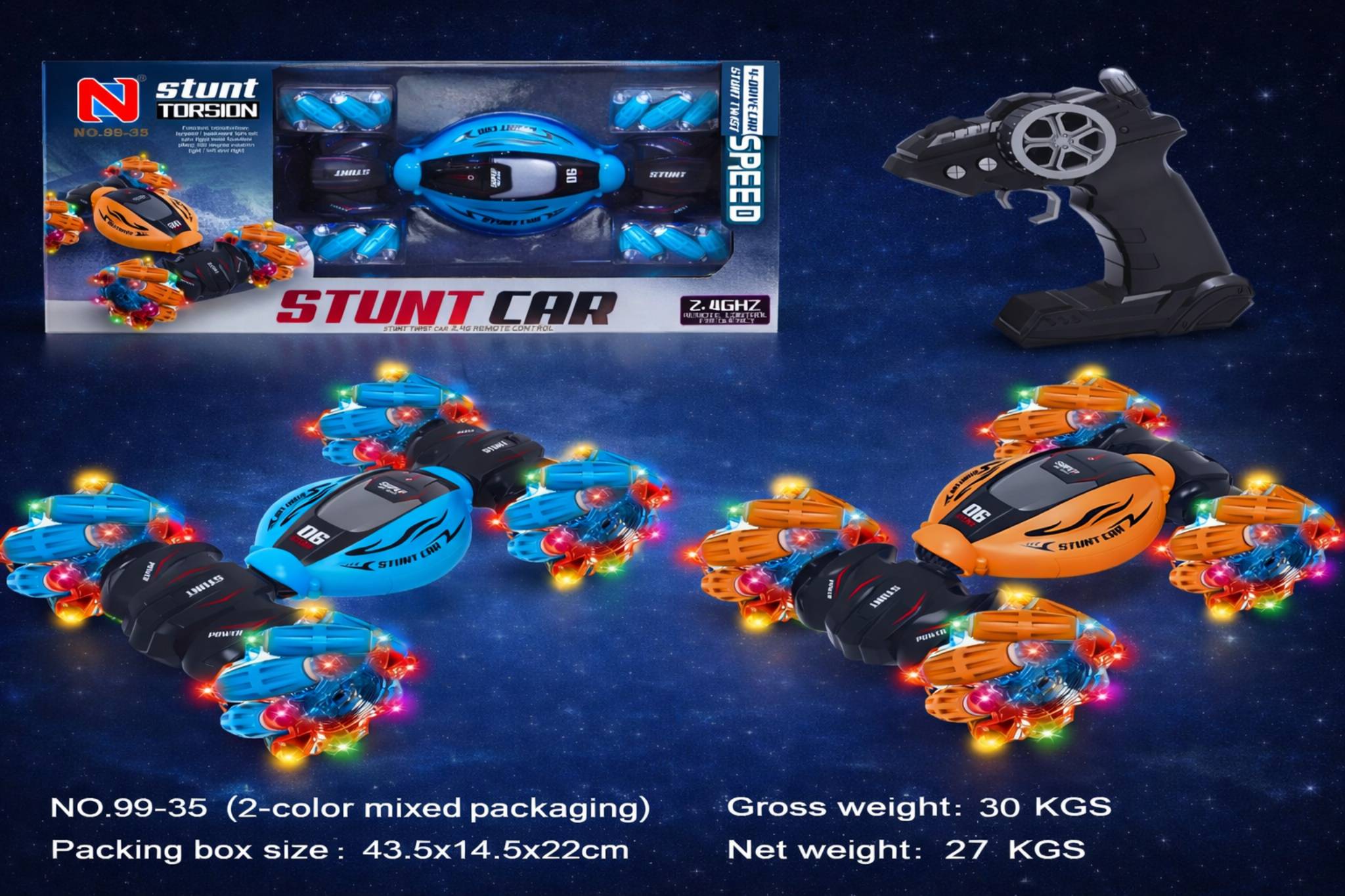 سيارة استعراضية متحولة 2.4G